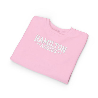 Toddler Crewneck Sweatshirt \ Hamilton Aggies \ HA3