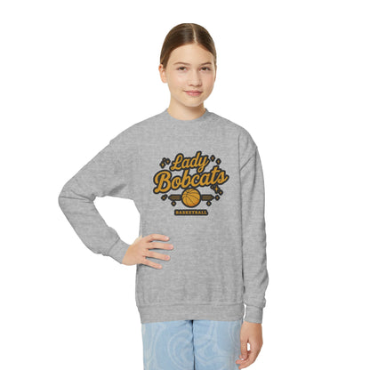 Youth Crewneck Sweatshirt \ Phil Campbell Bobcats Basketball \ PCBBKG2