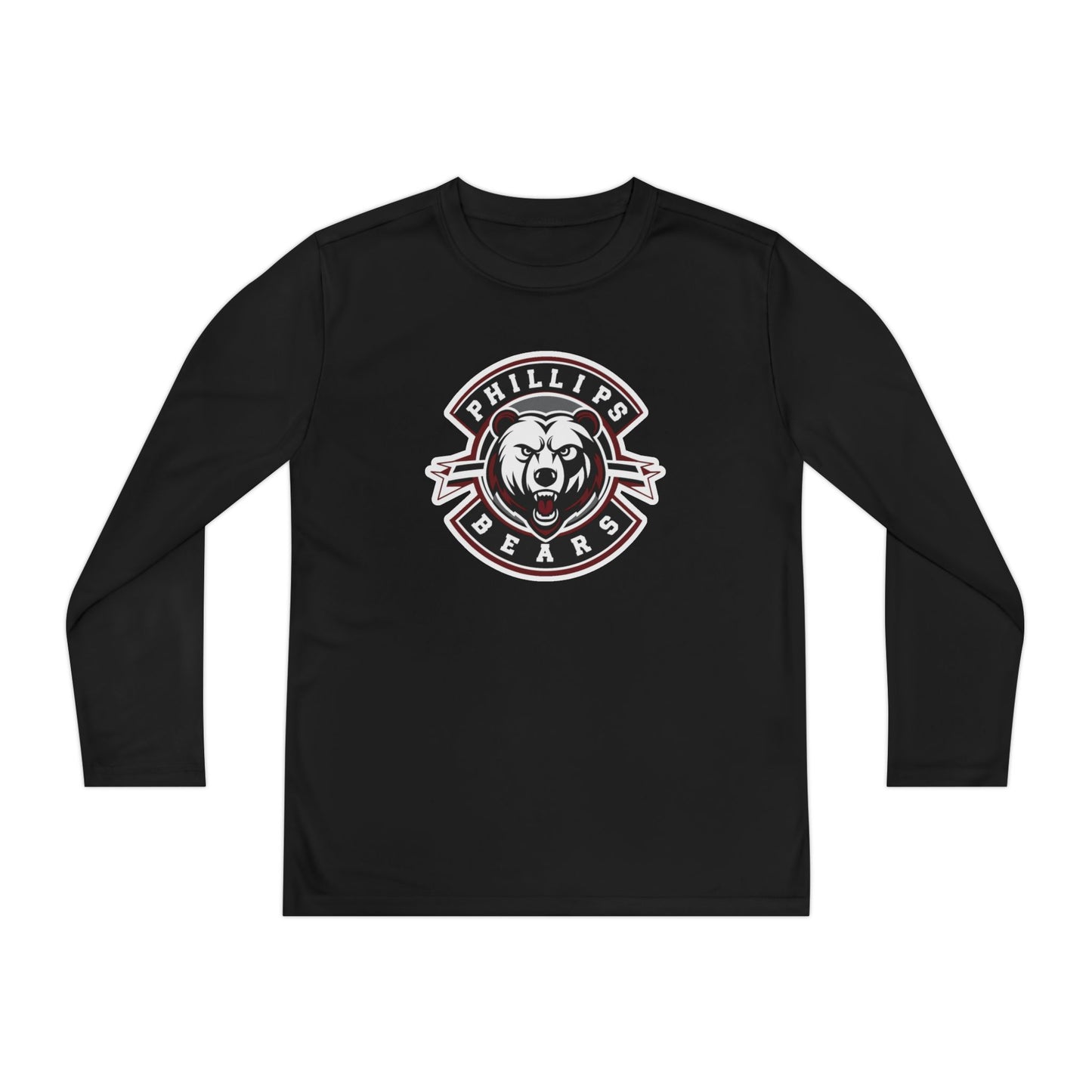 Youth Long Sleeve Tee \ Phillips Bears \ PB1