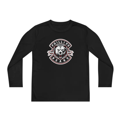 Youth Long Sleeve Tee \ Phillips Bears \ PB1