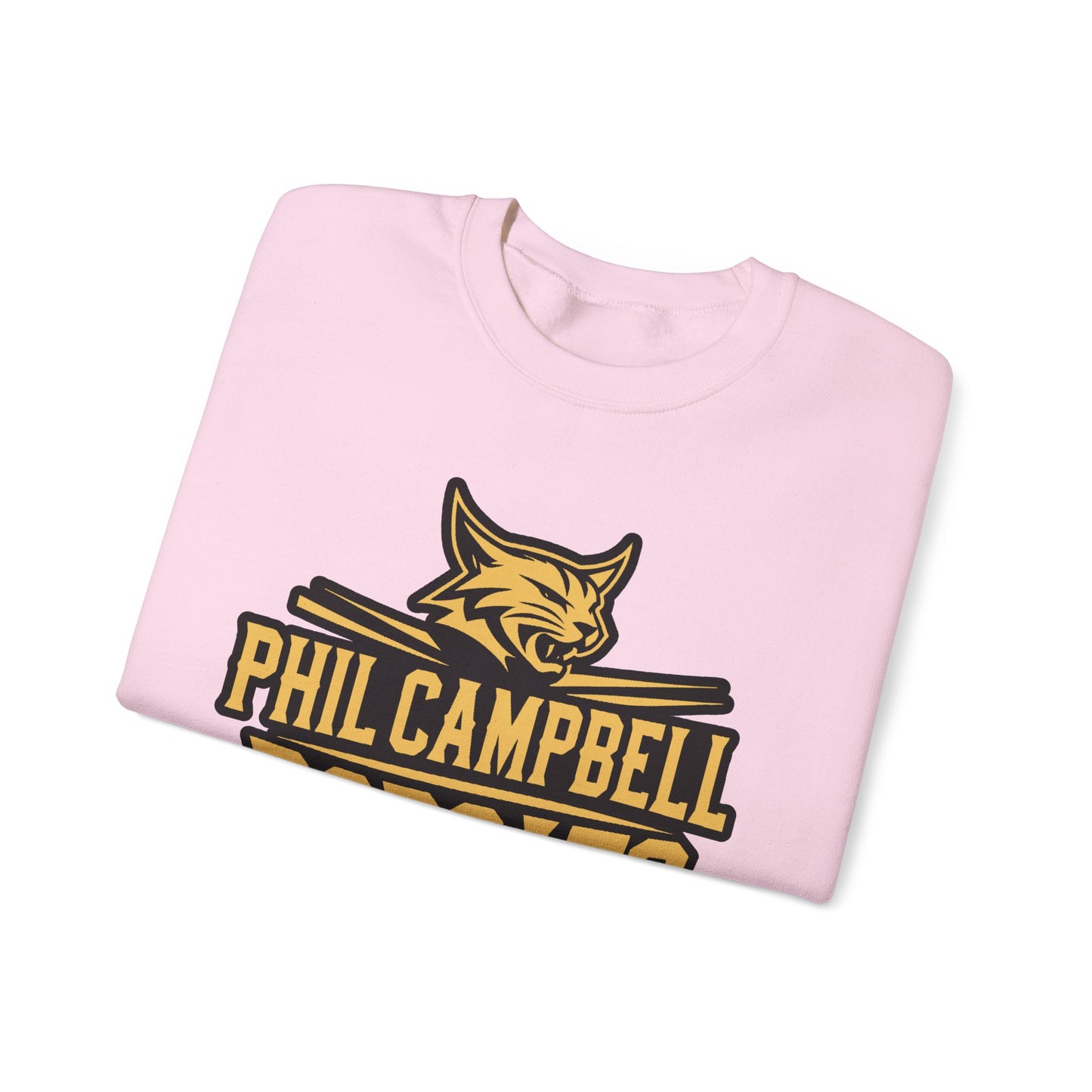 Adult Crewneck Sweatshirt \ Phil Campbell Bobcats \ PCB2