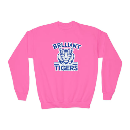 Youth Crewneck Sweatshirt \ Brilliant Tigers \ BT1