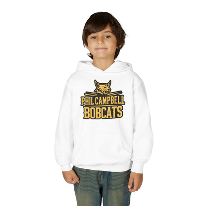 Youth Hoodie Sweatshirt \ Phil Campbell Bobcats \ PCB2