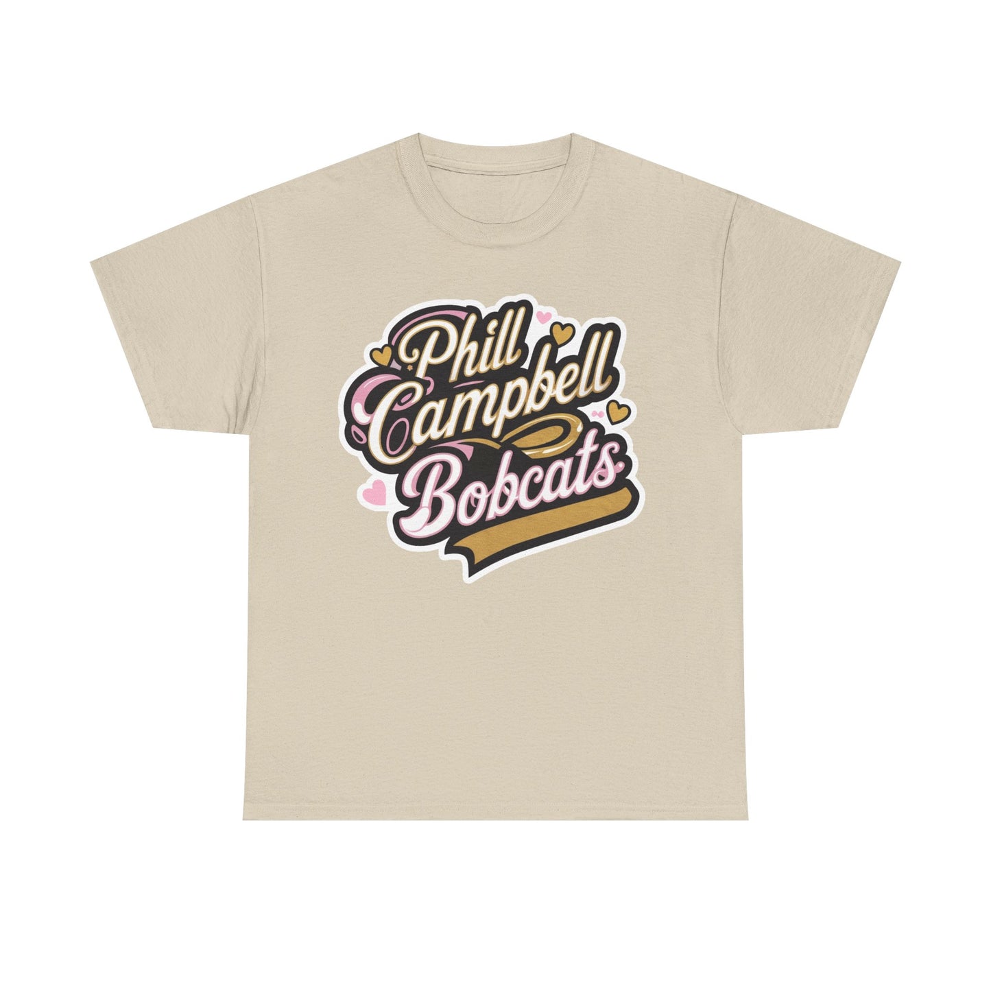 Adult Tee \ Phill Campbell Bobcats \ PCBG1
