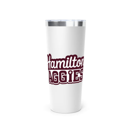 22oz Copper Insulated Tumbler \ Hamilton Aggies \ HAG2