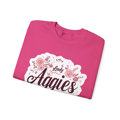 Adult Crewneck Sweatshirt \ Hamilton Aggies Wrestling \ HAWG1