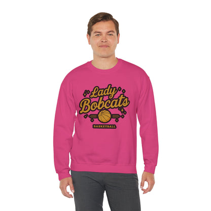 Adult Crewneck Sweatshirt \ Phil Campbell Bobcats Basketball \ PCBBKG2