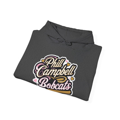 Adult Hoodie Sweatshirt \ Phill Campbell Bobcats \ PCBG1