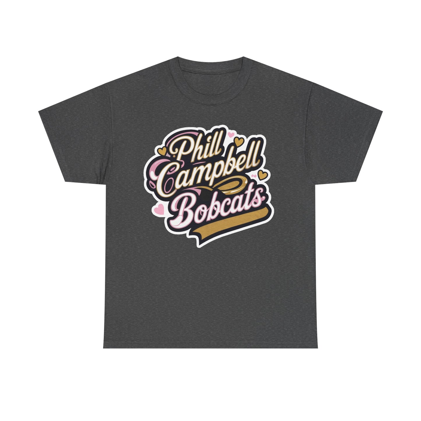 Adult Tee \ Phill Campbell Bobcats \ PCBG1