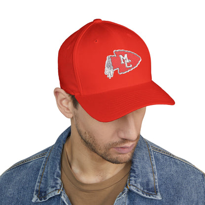 Closed-Back Structured Cap \ Marion County Red Raiders \ MCCBCD1