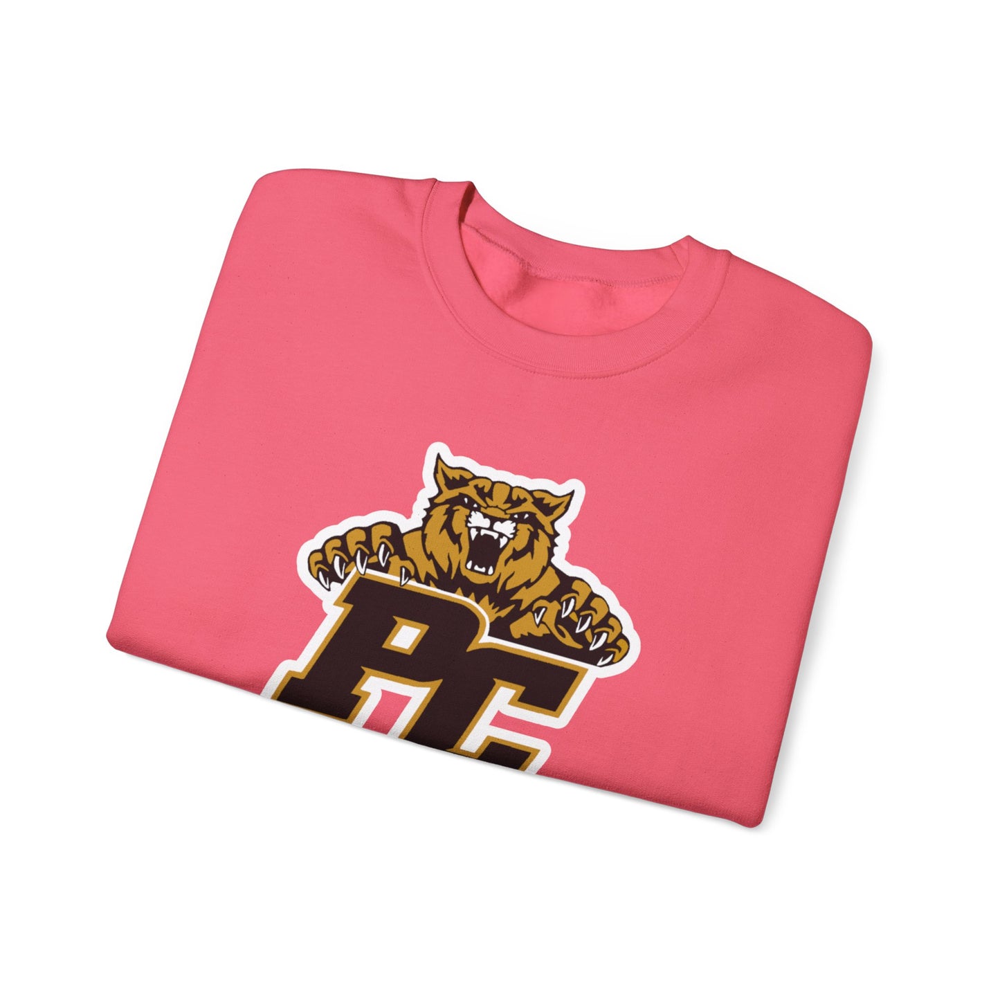 Adult Crewneck Sweatshirt \ Phil Campbell Bobcats Basketball \ PCBBKG1