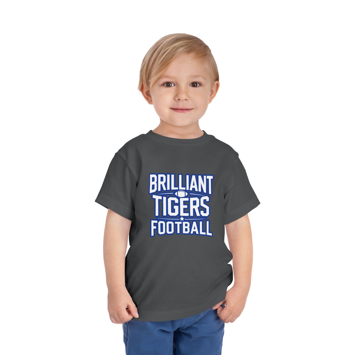 Toddler Tee \ Brilliant Tigers Football \ BTF1