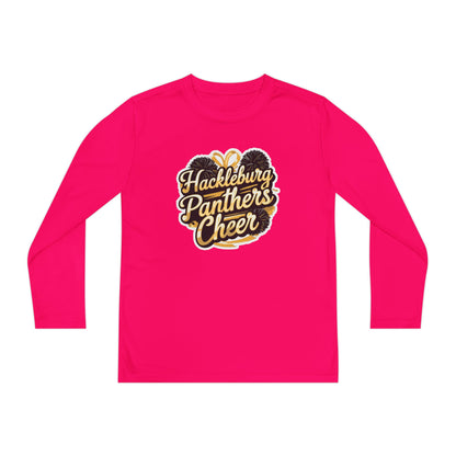 Youth Long Sleeve Tee \ Hackleburg Panthers Cheer \ HPC2