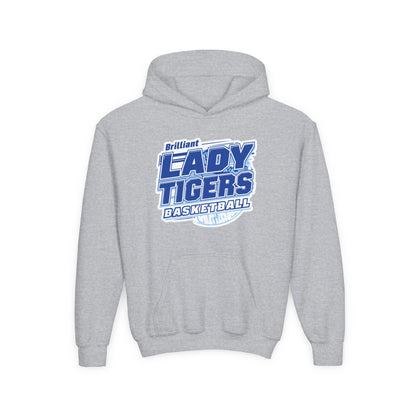 Youth Hoodie Sweatshirt \ Brilliant Tigers Basketball \ BTBKG2