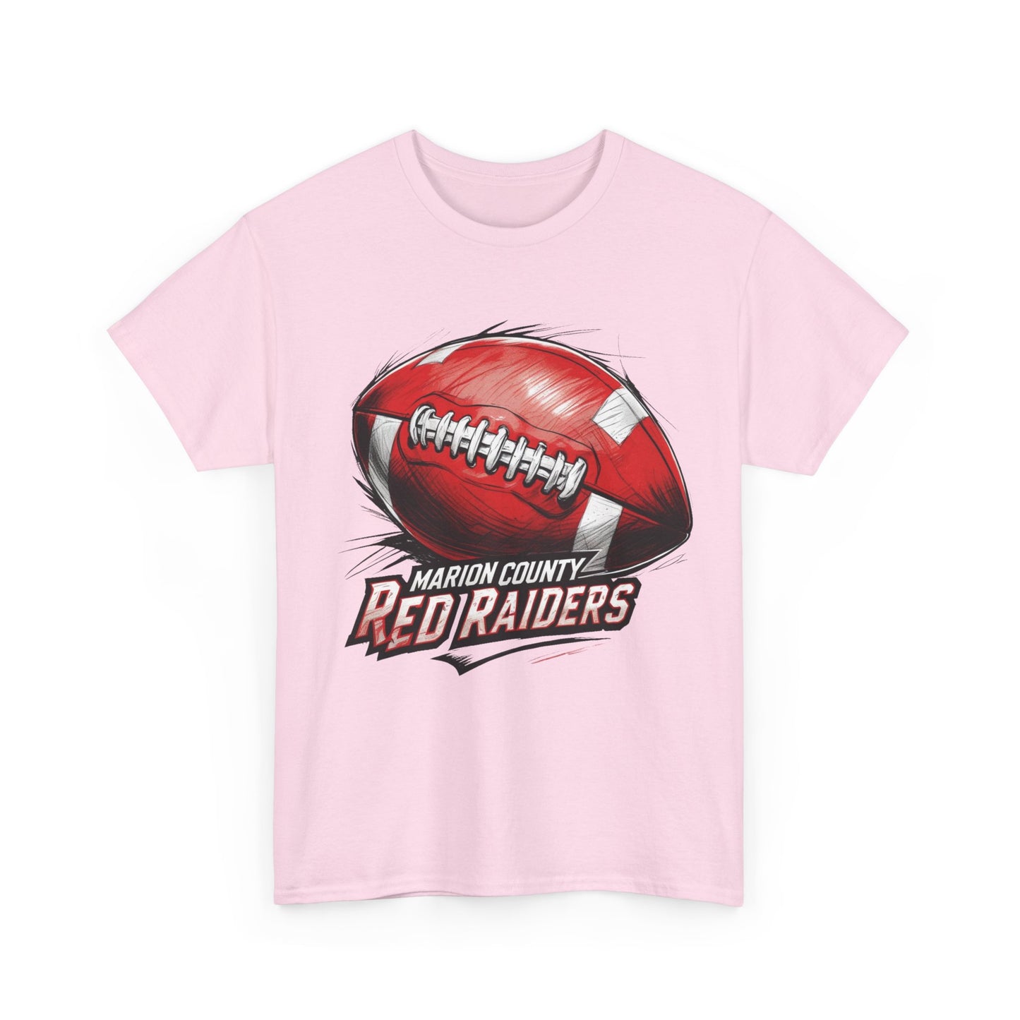 Adult Tee \ Marion County Red Raiders Football \ MCF1