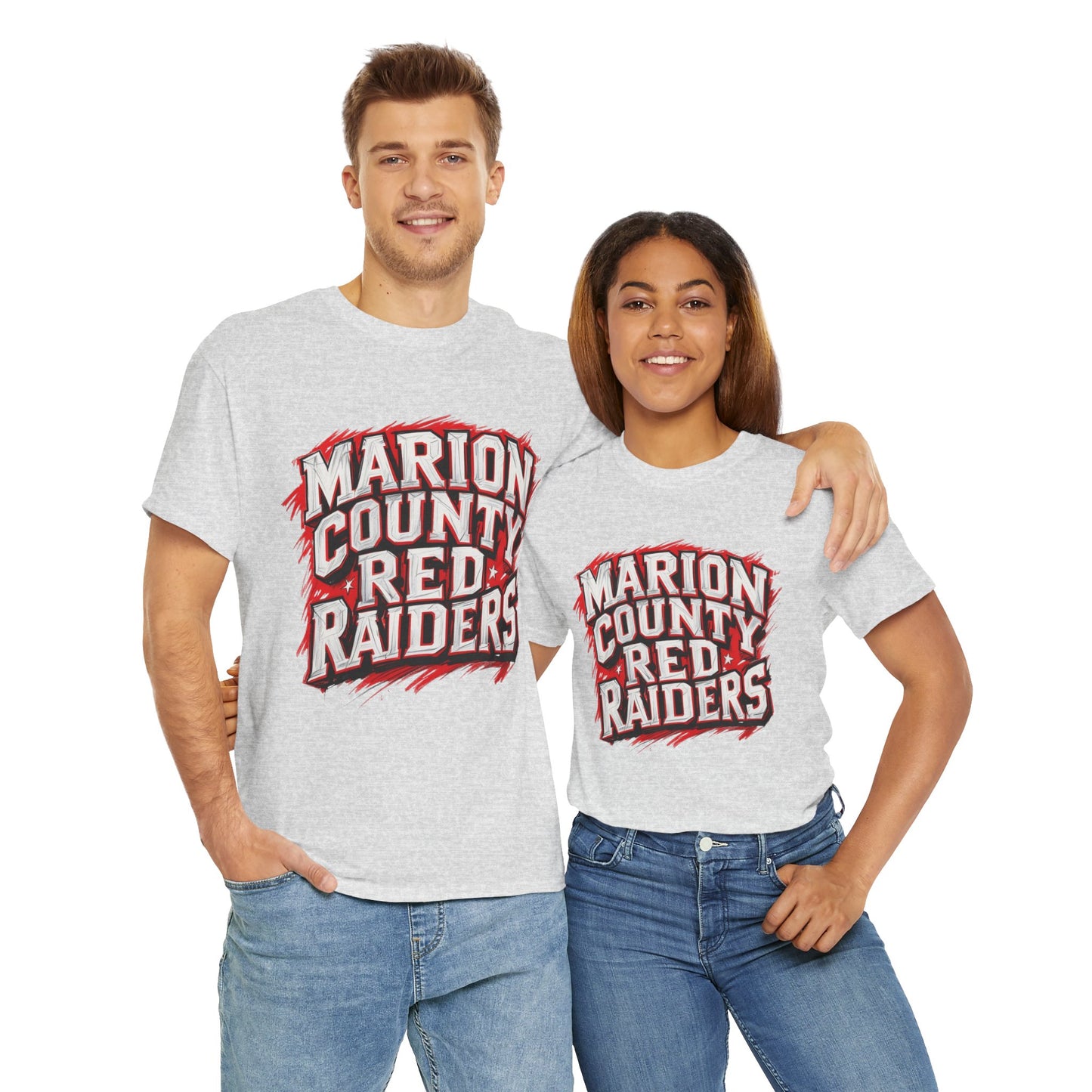 Adult Tee \ Marion County Red Raiders \ MC1