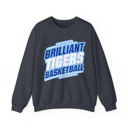 Adult Crewneck Sweatshirt \ Brilliant Tigers Basketball \ BTBK2