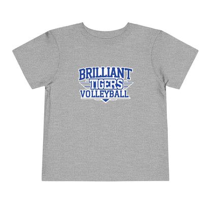 Toddler Tee \ Brilliant Tigers Volleyball \ BTV2