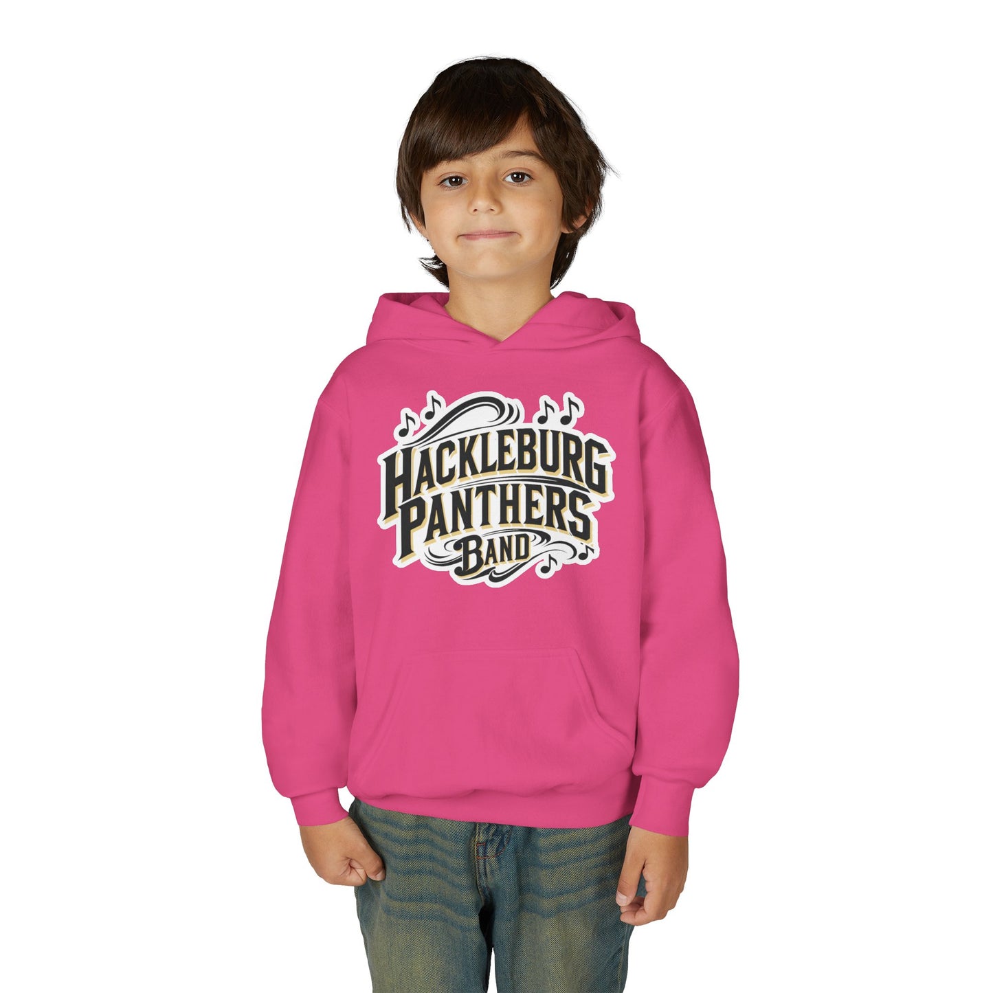 Youth Hoodie Sweatshirt \ Hackleburg Panthers Band \ HPB1