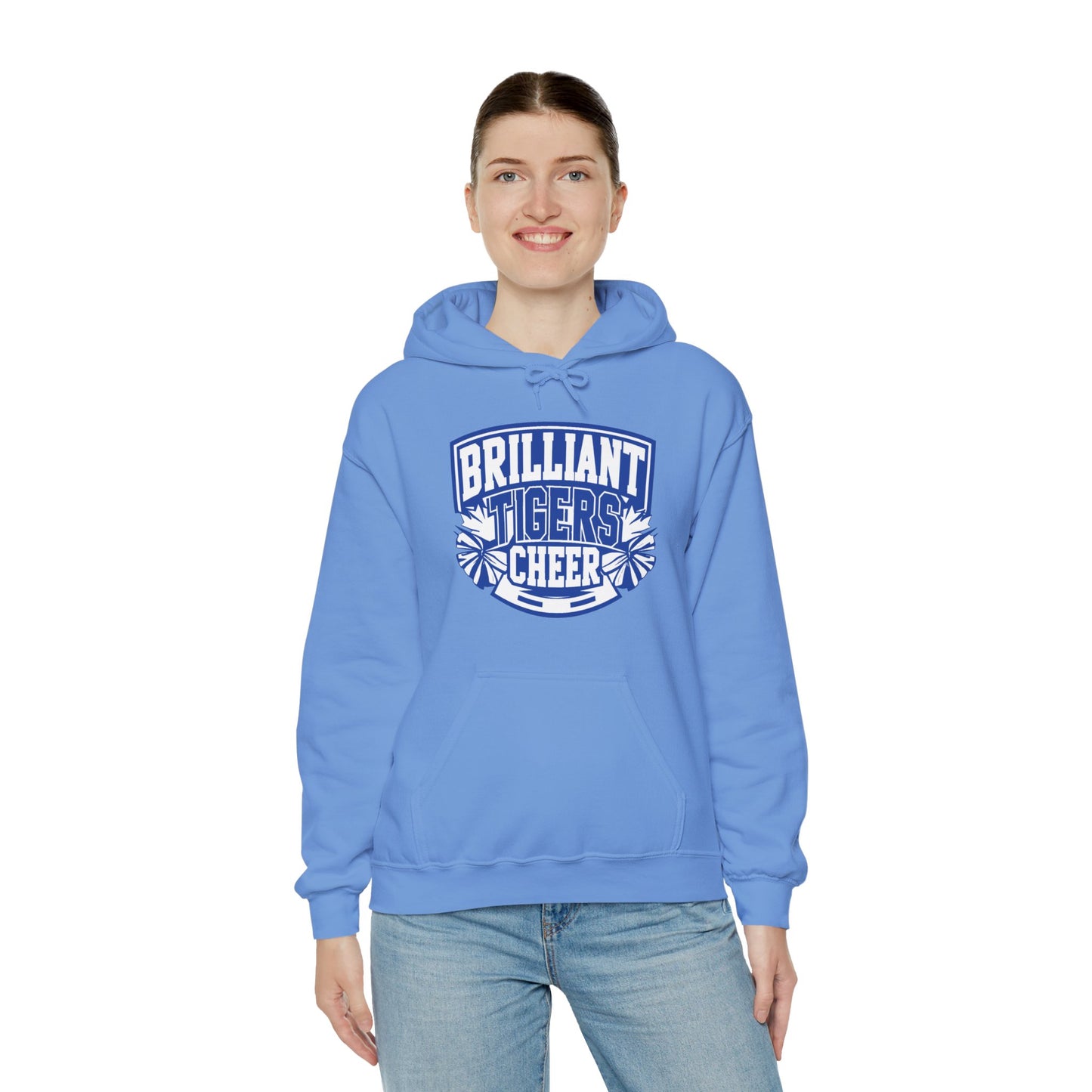 Adult Hoodie Sweatshirt \ Brilliant Tigers Cheer \ BTC1