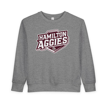 Toddler Crewneck Sweatshirt \ Hamilton Aggies \ HA1