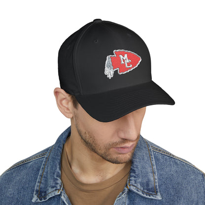 Closed-Back Structured Cap \ Marion County Red Raiders \ MCCBCD1
