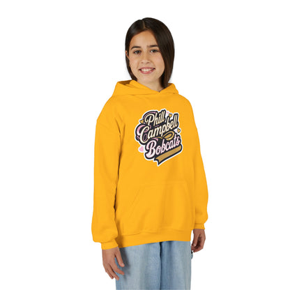 Youth Hoodie Sweatshirt \ Phill Campbell Bobcats \ PCBG1