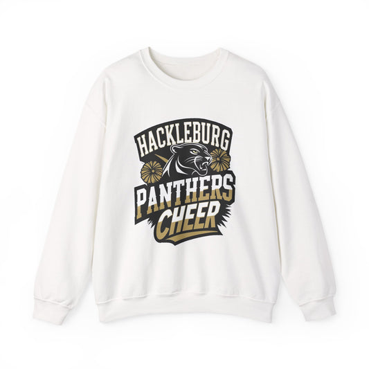 Adult Crewneck Sweatshirt \ Hackleburg Panthers Cheer \ HPC1