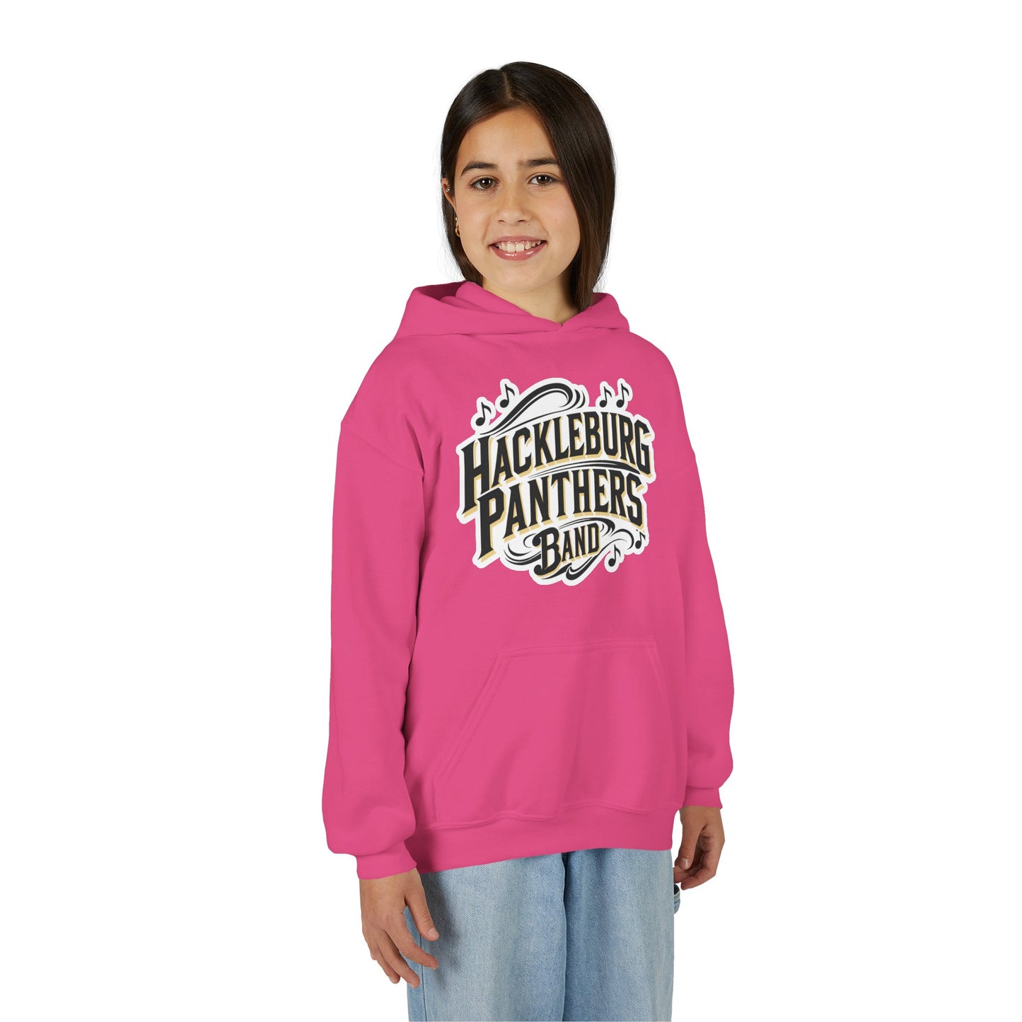 Youth Hoodie Sweatshirt \ Hackleburg Panthers Band \ HPB1