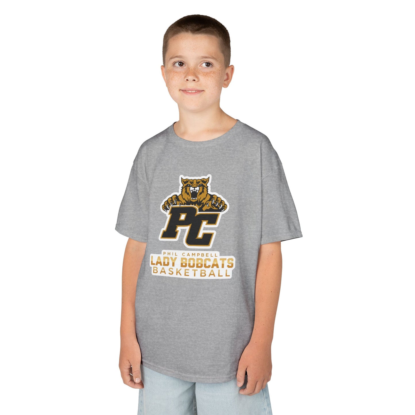 Youth Tee \ Phil Campbell Bobcats Basketball \ PCBBKG1