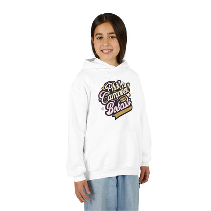 Youth Hoodie Sweatshirt \ Phill Campbell Bobcats \ PCBG1