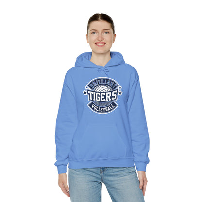 Adult Hoodie Sweatshirt \ Brilliant Tigers Volleyball \ BTV1