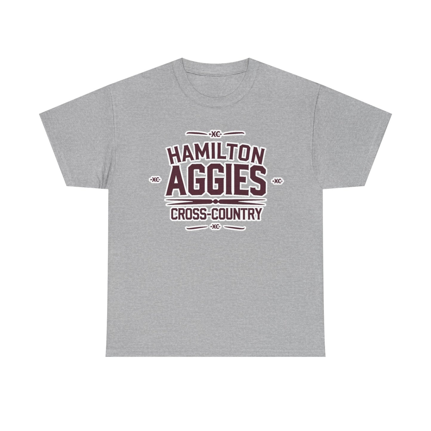 Adult Tee \ Hamilton Aggies Cross-Country \ HCC1
