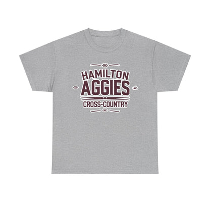 Adult Tee \ Hamilton Aggies Cross-Country \ HCC1