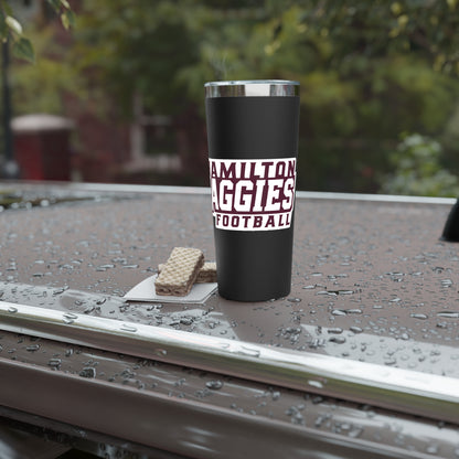 22oz Cooper Insulated Tumbler \ Hamilton Aggies Football \ HAF1