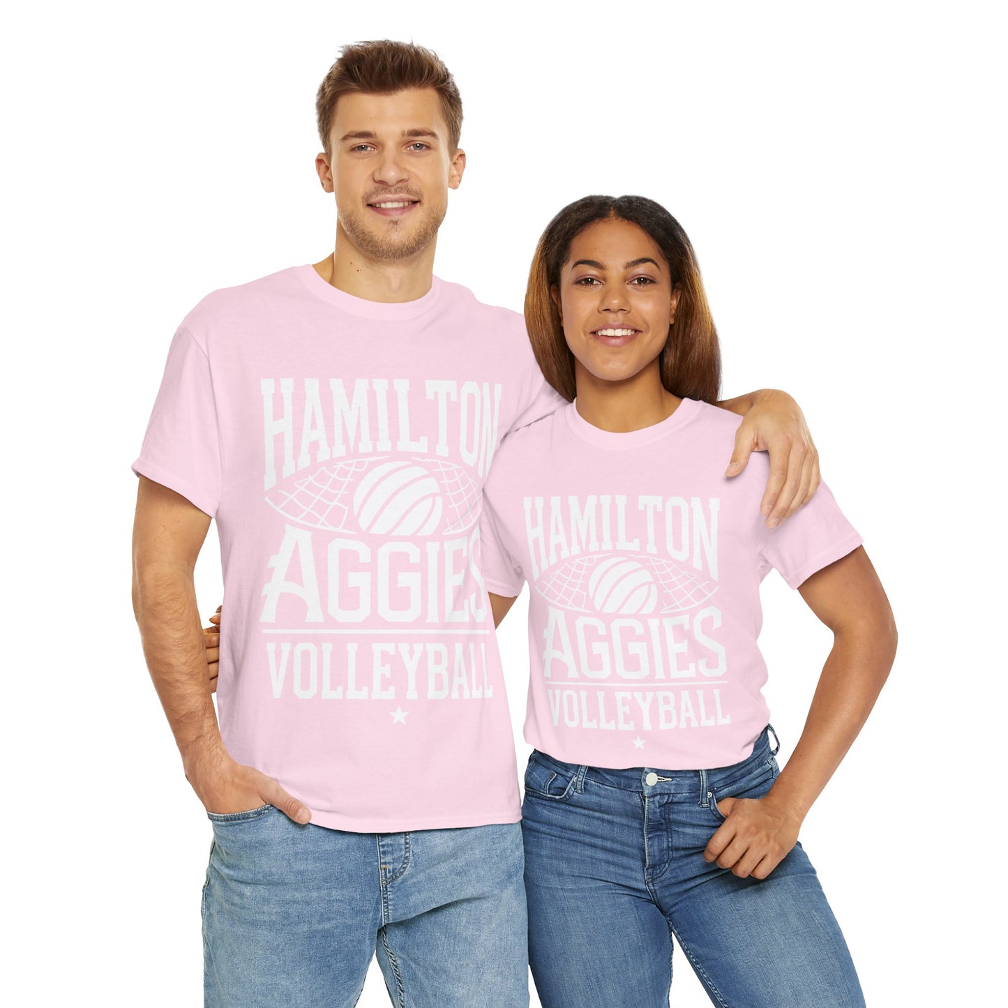 Adult Tee \ Hamilton Aggies Volleyball \ HAV2