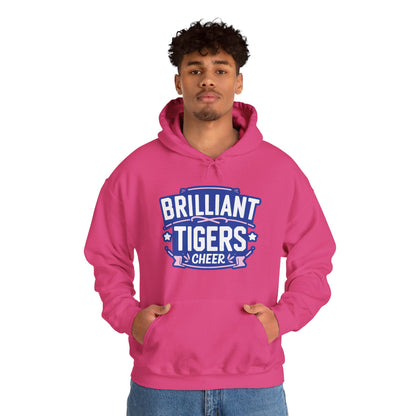 Adult Hoodie Sweatshirt \ Brilliant Tigers Cheer \ BTC2