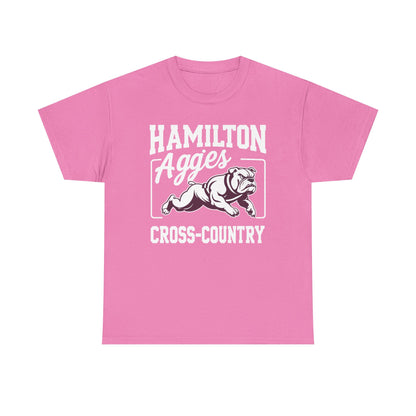 Adult Tee \ Hamilton Aggies Cross-Country \ HCC2