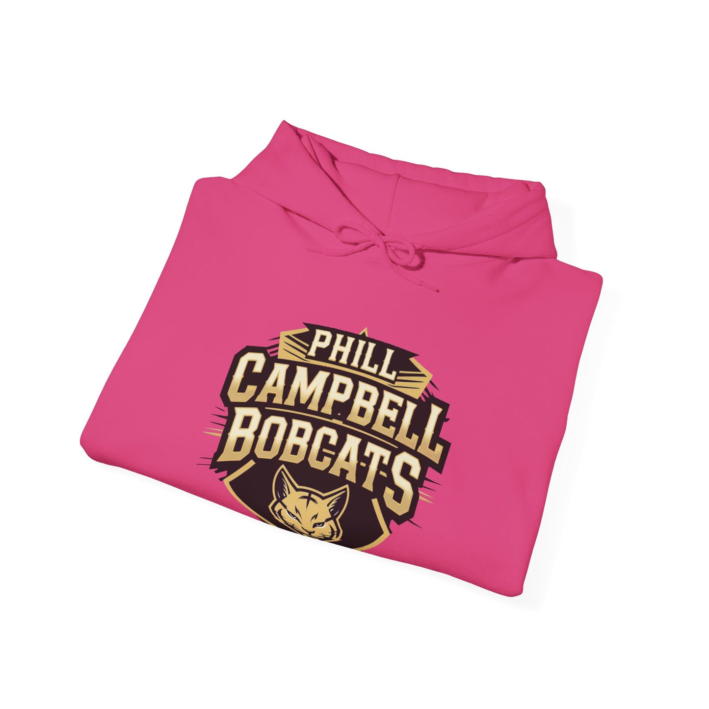 Adult Hoodie Sweatshirt \ Phill Campbell Bobcats \ PCB1