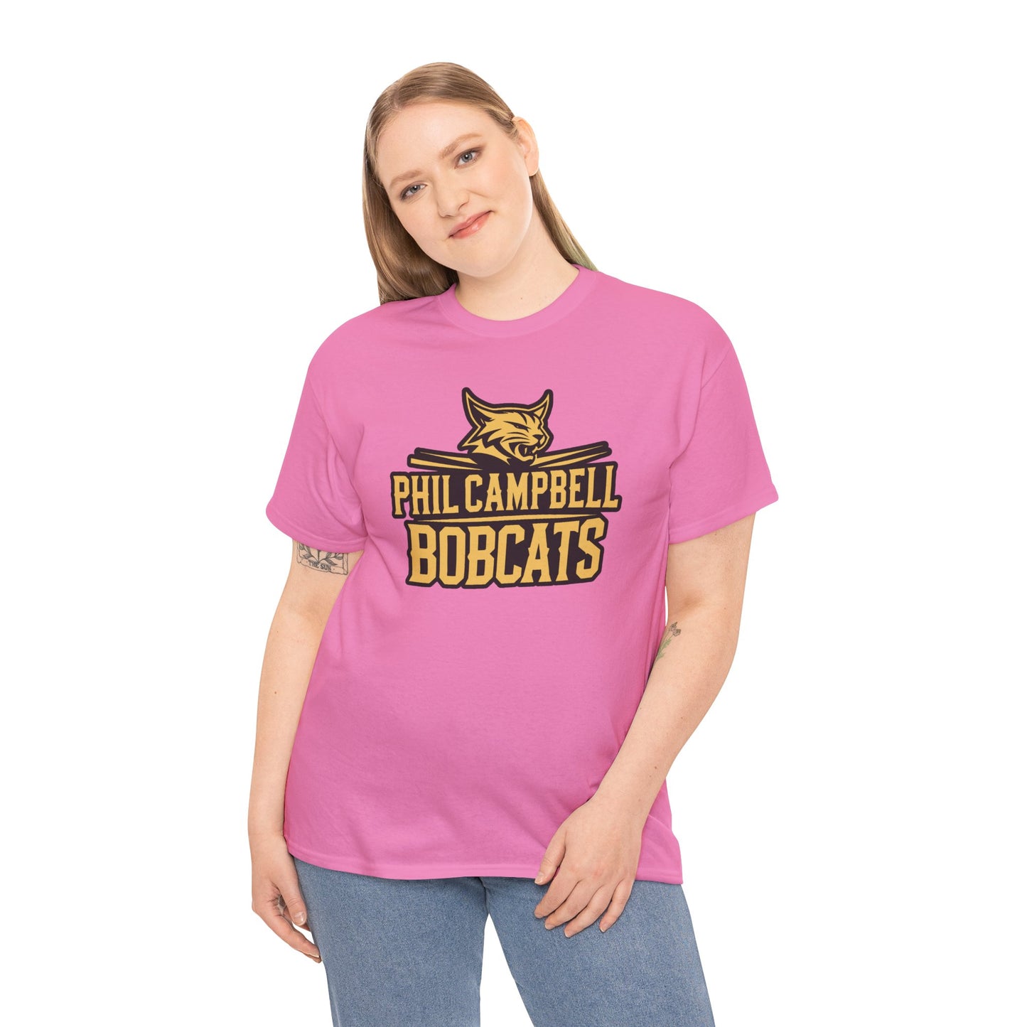 Adult Tee \ Phil Campbell Bobcats \ PCB2