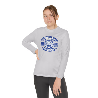 Youth Long Sleeve Tee \ Brilliant Tigers Football \ BTF2