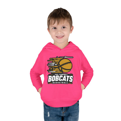 Toddler Hoodie Sweatshirt \ Phil Campbell Bobcats Basketball \ PCBBK2