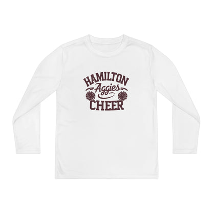 Youth Long Sleeve Tee \ Hamilton Aggies Cheer \ Style HAC2