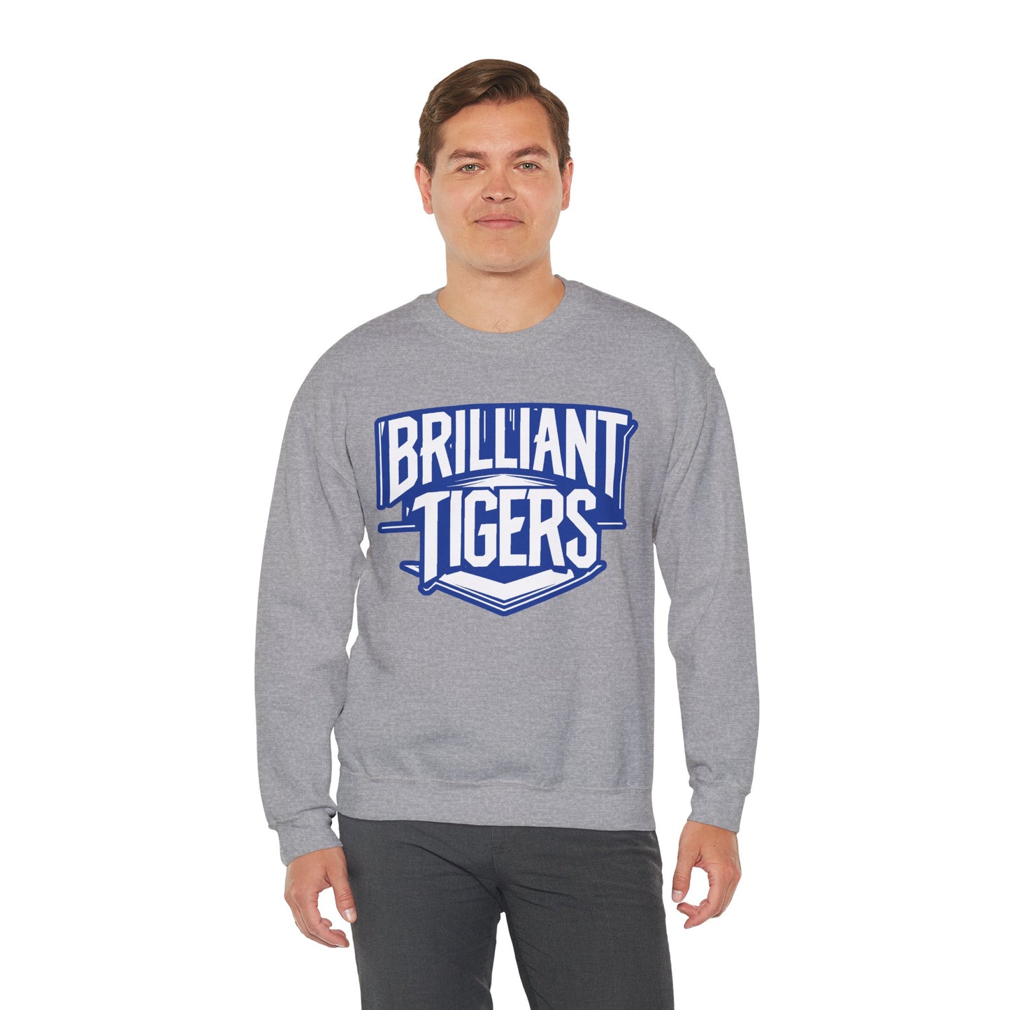 Adult Crewneck Sweatshirt \ Brilliant Tigers \ BT2