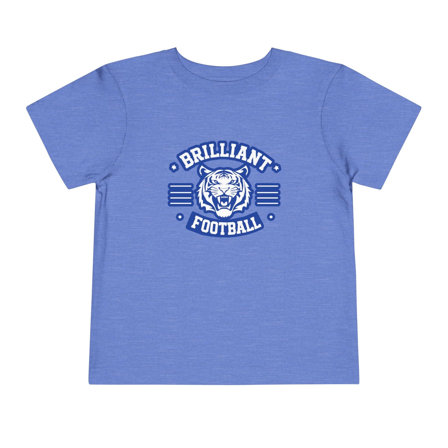 Toddler Tee \ Brilliant Tigers Football \ BTF2