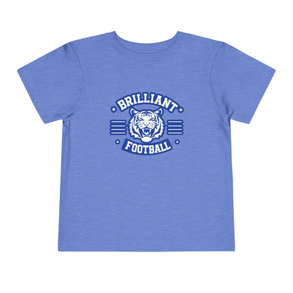Toddler Tee \ Brilliant Tigers Football \ BTF2