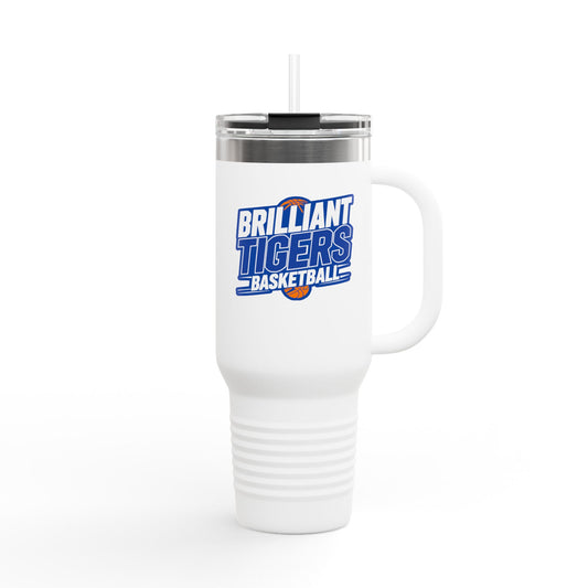 40oz Insulated Tumbler \ Brilliant Tigers Basketball \ BTBK1