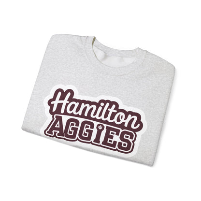 Adult Crewneck Sweatshirt \ Hamilton Aggies \ HAG2