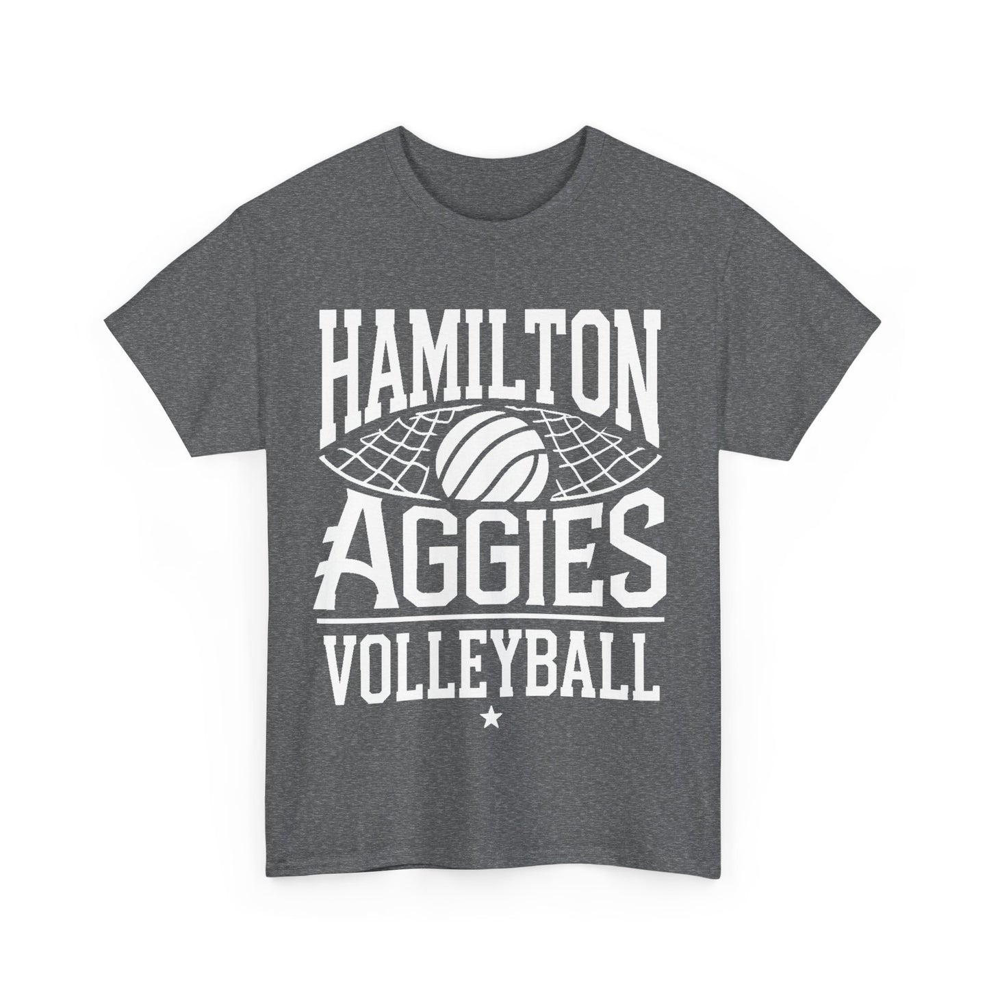 Adult Tee \ Hamilton Aggies Volleyball \ HAV2