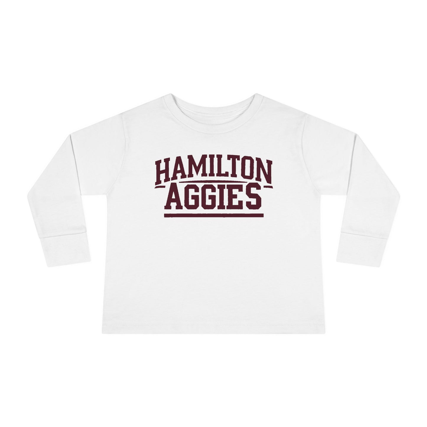 Toddler Long Sleeve Tee \ Hamilton Aggies \ HA2